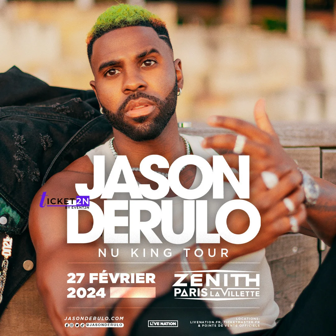 Jason Derulo au Zénith de Paris avec son "NU KONG TOUR"