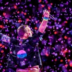 Coldplay en concert au Groupama Stadium de Lyon en juin 2024