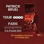 Patrick Bruel de retour à Paris en 2024 pour 2 concerts