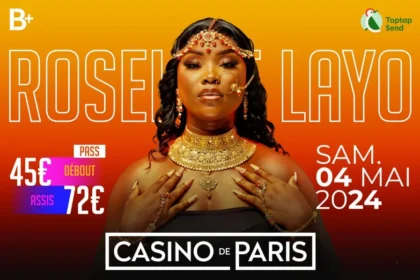 Roseline Layo en concert au Casino de Paris