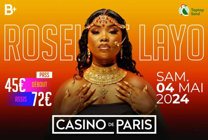 Roseline Layo en concert au Casino de Paris