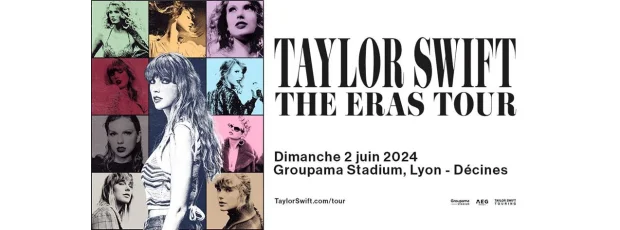 Taylor Swift : deux concerts exceptionnels à Lyon en juin 2024