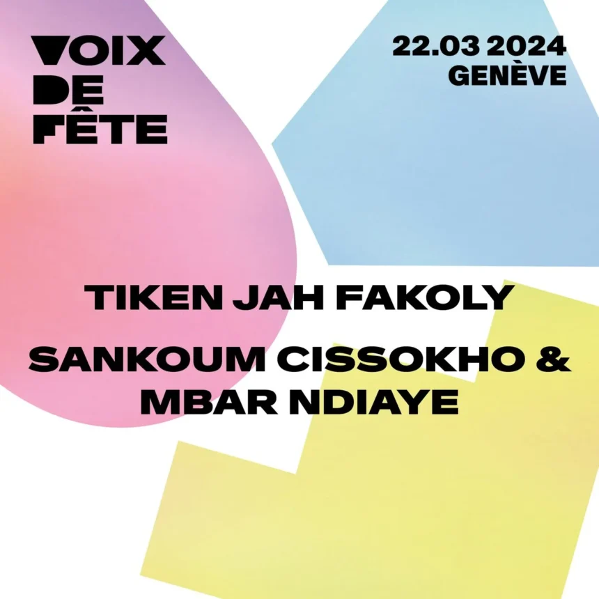 Tiken Jah Fakoly, Sankoum Cissokho et Mbar Ndiaye en Concert à l'Alhambra de Genève le 22 Mars 2024