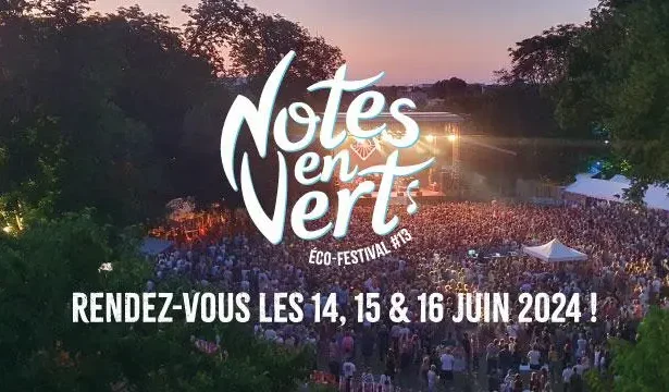 Programmation complète du festival NOTES EN VERT - 14 juin 2024